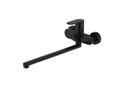 Aquatek Смеситель для ванны Ника AQ1833MB матовый черный – фотография-2