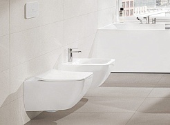Villeroy & Boch Биде подвесное Venticello 4411 0001 alpin – фотография-2