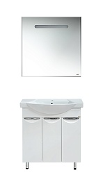 Misty Тумба для умывальника Лаванда 75 прямая – фотография-4