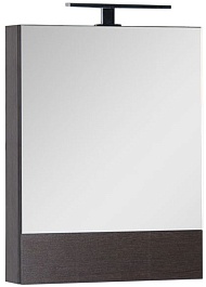 Aquanet Зеркальный шкаф "Нота/Тоника 58" камерино венге (159108) – фотография-1