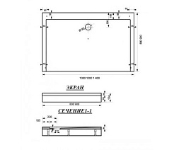 Relisan Душевой поддон "Rentangular 140x90" – фотография-4