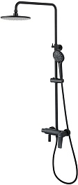 Lemark Душевая система Bronx LM3762BL черная – фотография-1