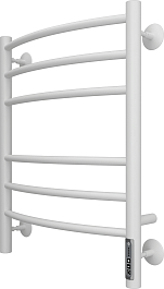 Terminus Полотенцесушитель электрический Классик П6 450x600 белый матовый – фотография-2