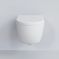 Ambassador Сиденье для унитаза Abner белое – фотография-3