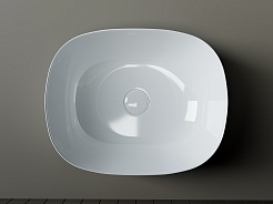 Ceramicanova Мебельная раковина Element 46 CN6018 белая – фотография-5