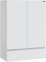 СанТа Навесной шкаф Марс 60x90 над стиральной машиной белый/светлое дерево