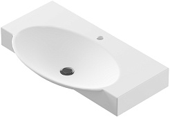 Style Line Тумба с раковиной Жасмин-2 76 Люкс белая – фотография-4