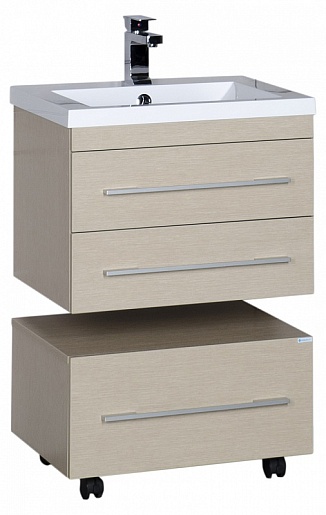 Aquanet Тумба подкатная "Нота 58" светлый дуб – картинка-5