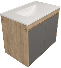 Teymi Фасад для тумбы Netta 75 графит – фотография-2