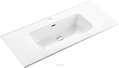 Sancos Тумба с раковиной Libra 90 дуб галифакс натуральный раковина Element 91 CN7002 – фотография-4