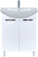 Misty Тумба с раковиной Лаванда 60 прямая