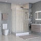 BelBagno Душевой уголок Marino MARINO-2-AH-1-130/90-C-Cr 130x90 профиль хром стекло прозрачное – фотография-14