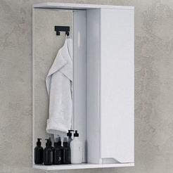 Corozo Зеркальный шкаф Теона 50 белый – фотография-2