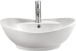 SantiLine Раковина накладная 59 SL-1022 белая – фотография-1