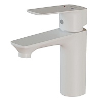 Mixline Смеситель для раковины 40k ML15-04W б/отв п/гайку (без подводки) белый