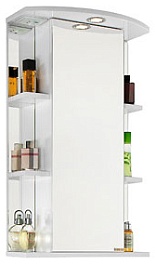 Водолей Мебель для ванной Эльба 55 R белая – фотография-12