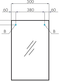 Акватон Зеркало Рико 50 – фотография-2