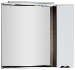 Aquanet Зеркальный шкаф "Гретта 100" венге (173996) – фотография-1