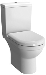 Vitra Унитаз-компакт S50 9797B003-7204 безободковый с микролифтом – фотография-1