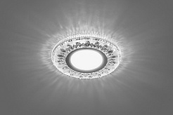 Feron Светильник встраиваемый CD903 с LED-подсветкой белый – фотография-2