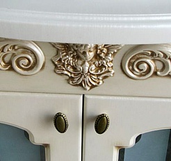 Атолл Тумба с раковиной "Бисмарк 85" дорато – фотография-5