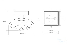 Bemeta Держатель зубных щеток Beta 132110032 – фотография-2
