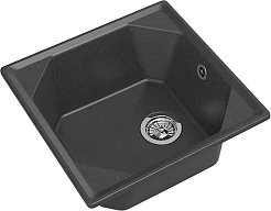 Granfest Мойка кухонная GF-U-500 графит – фотография-1