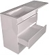 Style Line Тумба под раковину Даллас 130 3 ящика – картинка-12