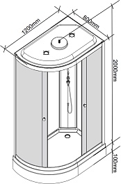 Parly Душевая кабина EC1231R – фотография-7