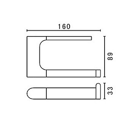Art&Max Держатель для туалетной бумаги Platino AM-E-3983AL – фотография-2