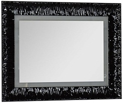 Aquanet Зеркало для ванной "Мадонна 90" черное (168329) – фотография-1