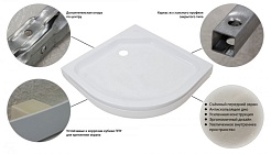 Triton Душевой поддон ПД4 90х90 – фотография-4