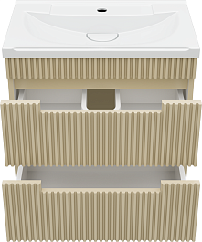 Brevita Тумба c раковиной Ariana 60 капучино – фотография-3