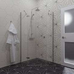 Triton Душевой уголок Сигма-хром 100/100 Щ0000056790 – фотография-5