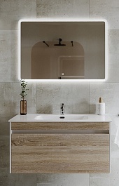 Sancos Мебель для ванной Smart 100 дуб бардолино – фотография-1