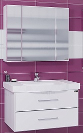 СанТа Мебель для ванной Омега 90 подвесная – фотография-1