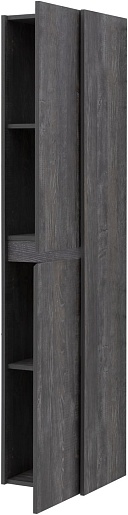 Aquanet Шкаф пенал Nova Lite 35 R подвесной дуб серый – фотография-6