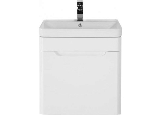 Aquanet Тумба с раковиной София 60 белая – фотография-6