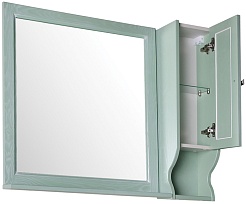 ASB-Woodline Мебель для ванной Гранда 105, verde фисташка – фотография-10
