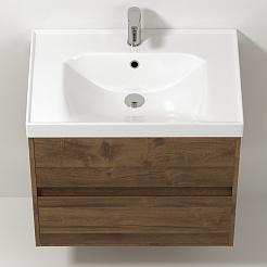 Водолей Тумба под раковину Грейс 70 подвесная дуб хантон – фотография-3