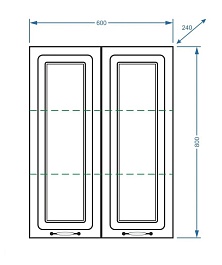 Stella Polare Шкаф подвесной Кармела 60 ольха белая – фотография-3
