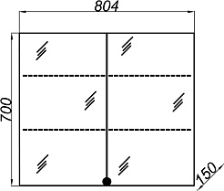 Aqwella Мебель для ванной Smart 80 дуб балтийский – фотография-8