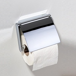 Keuco Держатель туалетной бумаги Plan 14960 010000 с крышкой – фотография-3