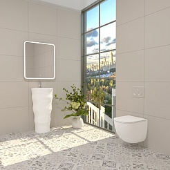 WeltWasser Унитаз подвесной Merzbach 041 GL-WT – фотография-2