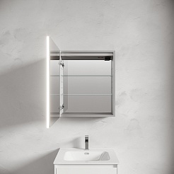 Sancos Зеркало-шкаф Evoke 60 с LED подсветкой SC8060 – фотография-3