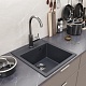 Mixline Мойка кухонная ML-GM28 антрацит – фотография-9