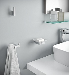 Excellent Мыльница низкая RIKO DOEX.1603CR хром – фотография-3