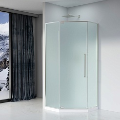 Black&White Душевой уголок Stellar Wind S815 CF 90x90 – фотография-3