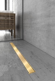 BERGES Wasserhaus Душевой лоток B1 Keramik 800 094119 бронза – фотография-2