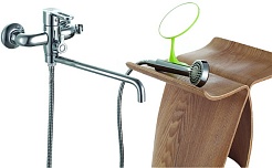 D&K Смеситель "Paulinus Rhein DA1353301" универсальный – фотография-3